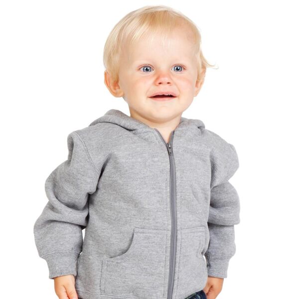 F100ZZ Fleece Baby Zip Hoodie Thumbnail