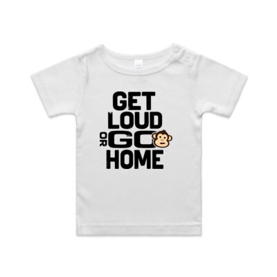 Loud Monkey Tee – Infant Size / Light Edition Thumbnail