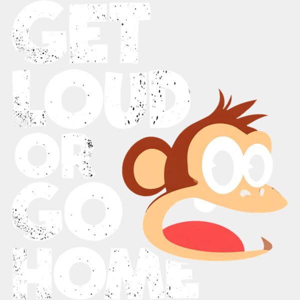 Loud Monkey Tee (Dark) Thumbnail