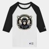 T137 Adult Raglan Baseball T-Shirt Thumbnail
